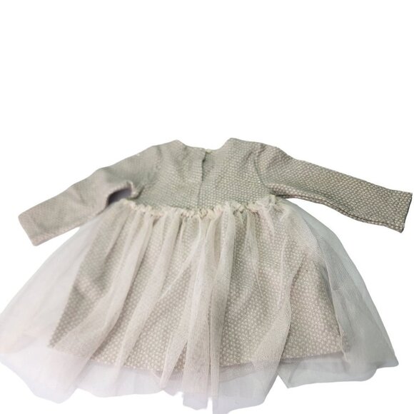 Zara Baby Long Sleeve Dress 9-12 Months - Picture 2 of 10